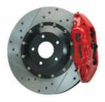 AP Racing Front Big Brake Kit - 6-piston Red Calipers, slotted