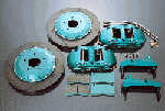Project Mu Front Big Brake Kit - SCR Pro Rotors