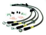 StopTech Stainless Braided Brake Line Set - front